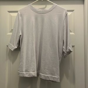 ASOS white maternity tee